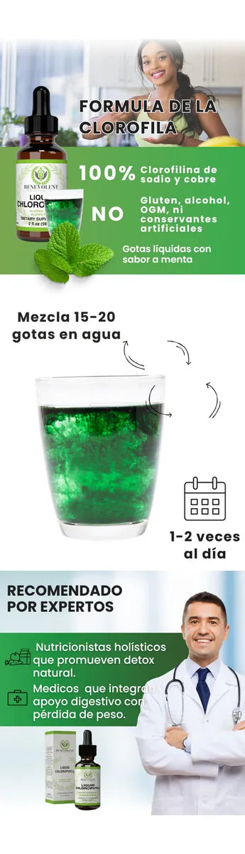 Clorofila Líquida - Gotero