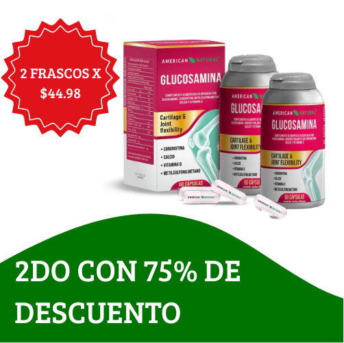 Glucosamina - Adiós al dolor de articulaciones