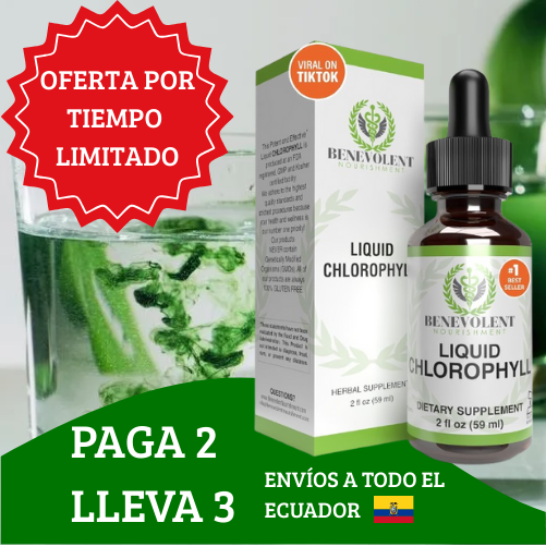 Clorofila Líquida - Gotero